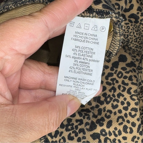 Michael Michael Kors Animal Print High Rise Stretchy Pants Medium EUC - Picture 6 of 16
